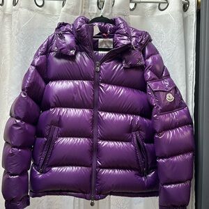 Moncler Purple Down Maya Jacket Size 6 - 3XL